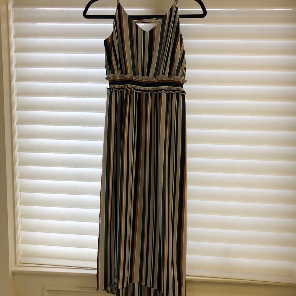 Long Striped Maurices Dress